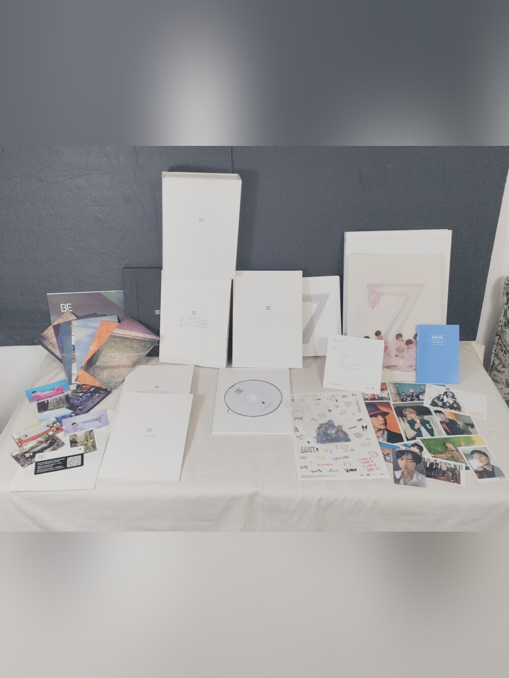 BTS KPOP Map Of The Soul + BE Essential Edition Miscellaneous Lot With CD LOT